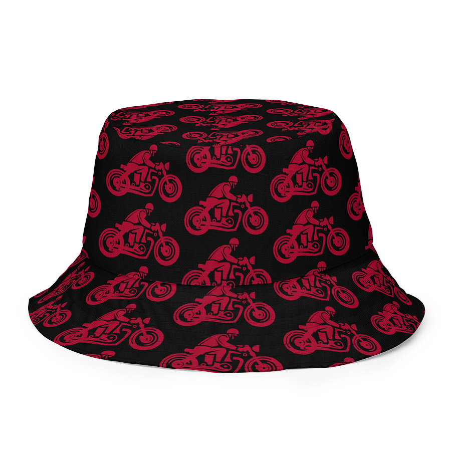 Retro Rider Reversible Bucket Hat – Vintage-Inspired 2-in-1 Hat for Bikers, Streetwear & Festival Style product image (8)