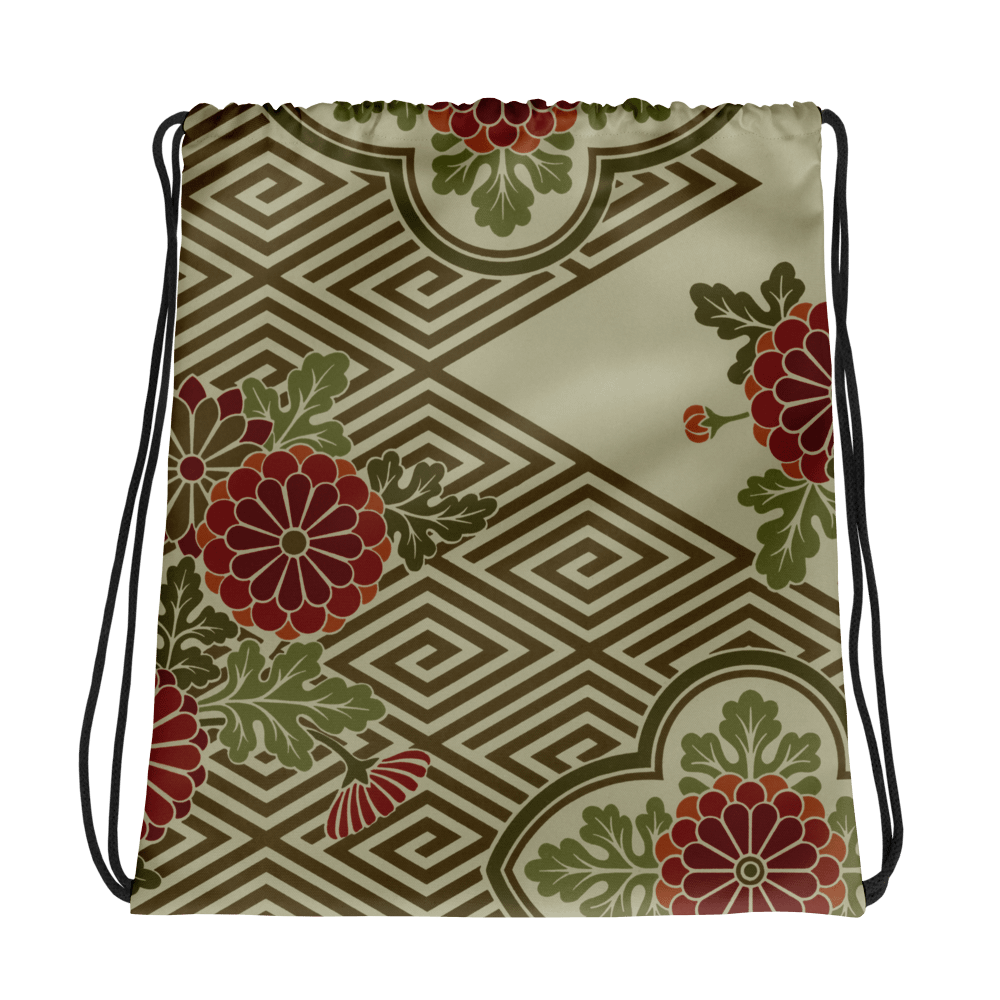 Chrysanthemum. Drawstring Bag product image (1)