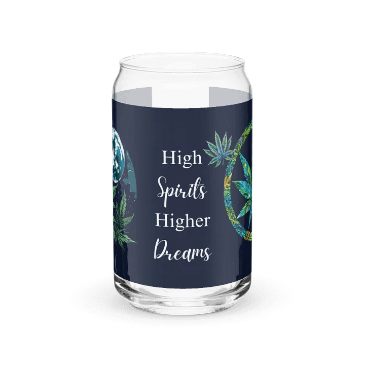 Moonlit Cannabis Can Glass product image (2)