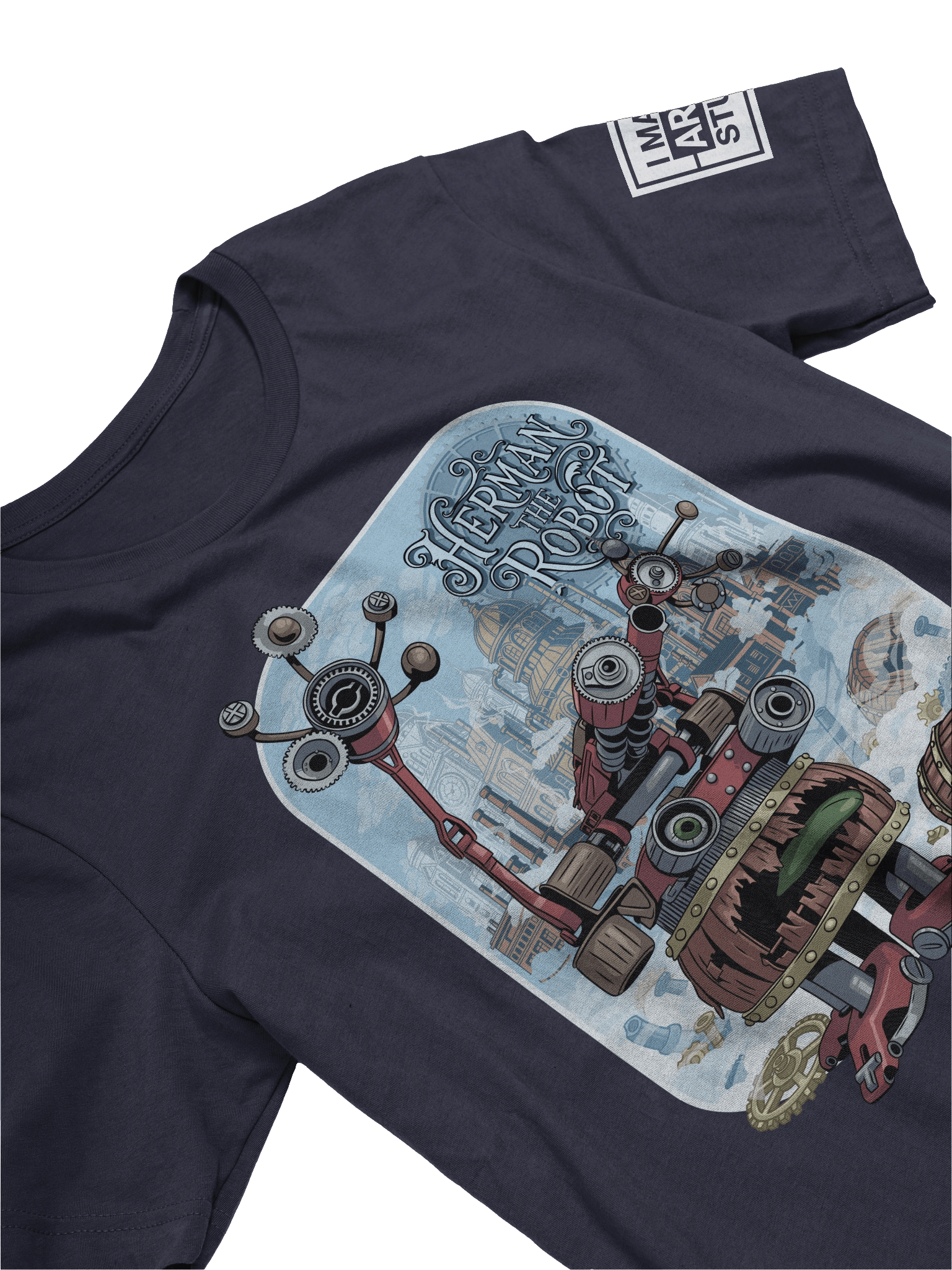 HERMAN THE ROBOT - Bella + Canvas Supersoft T-Shirt product image (3)