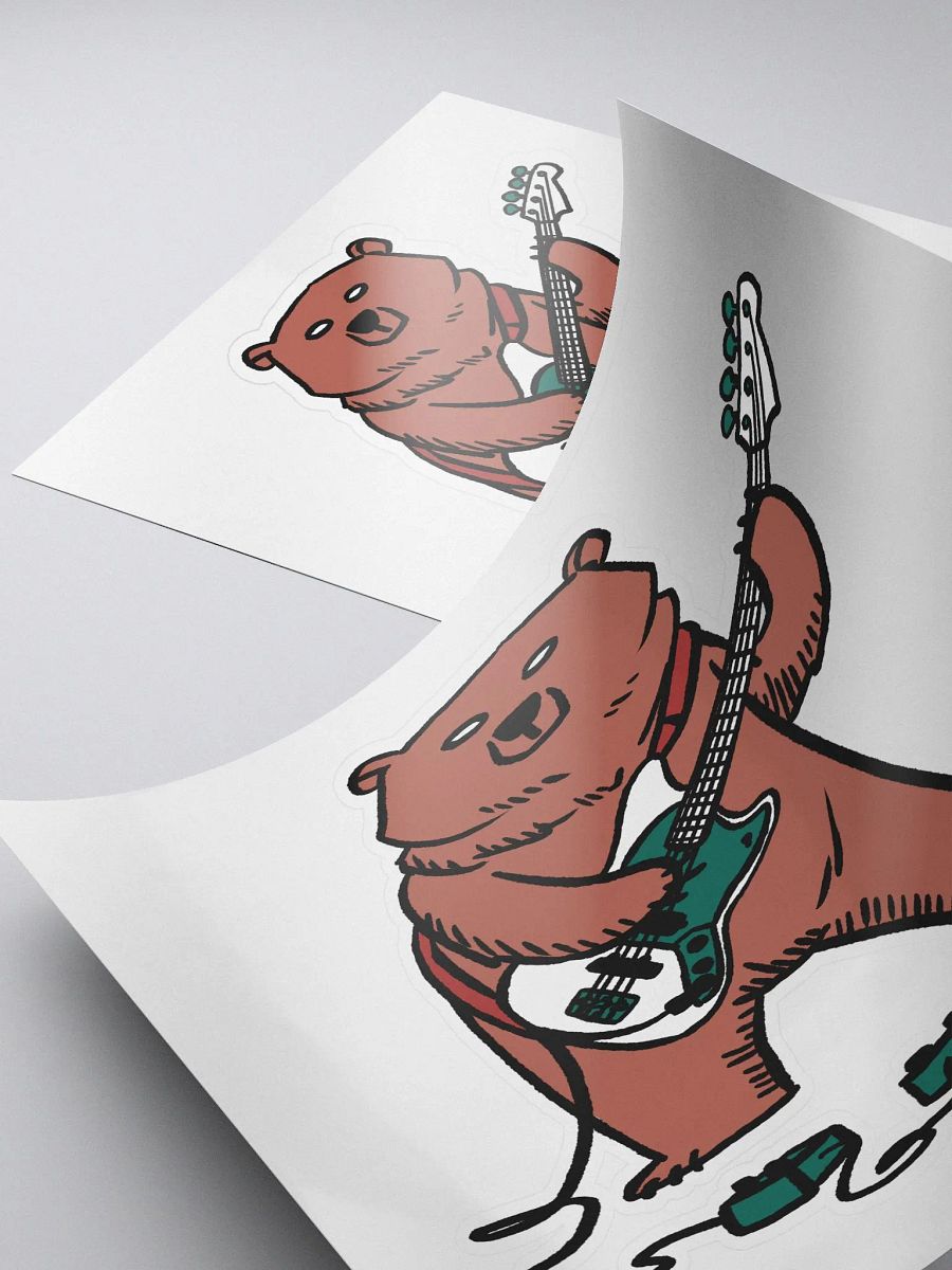 Bass Bear (california) - sticker product image (4)