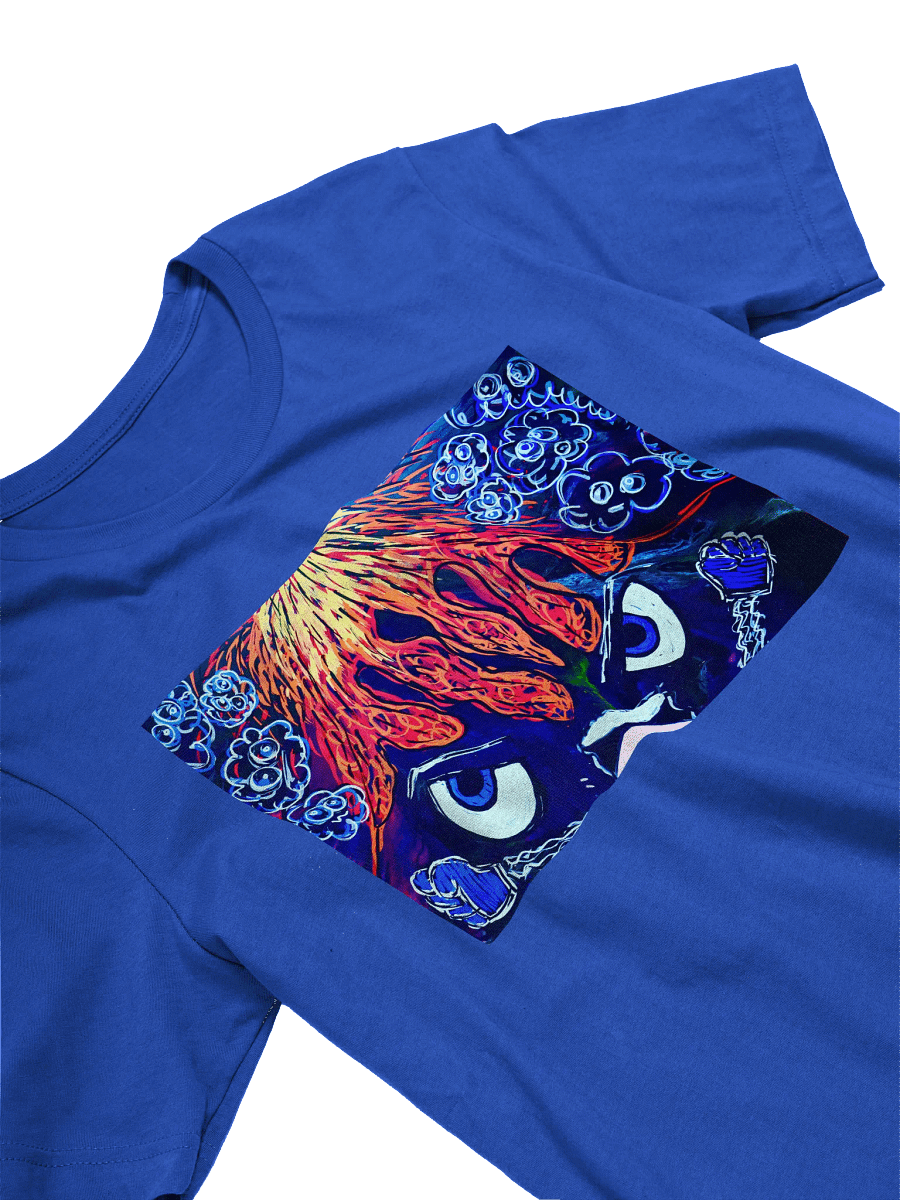 When Volcano Gets Mad Abstract Volcano T-Shirt product image (3)