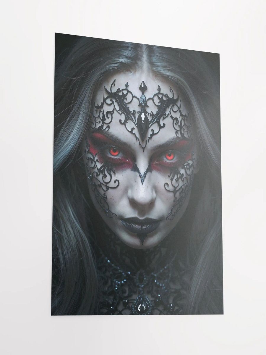 Gothic Filigree Red Eyes Poster product image (4)