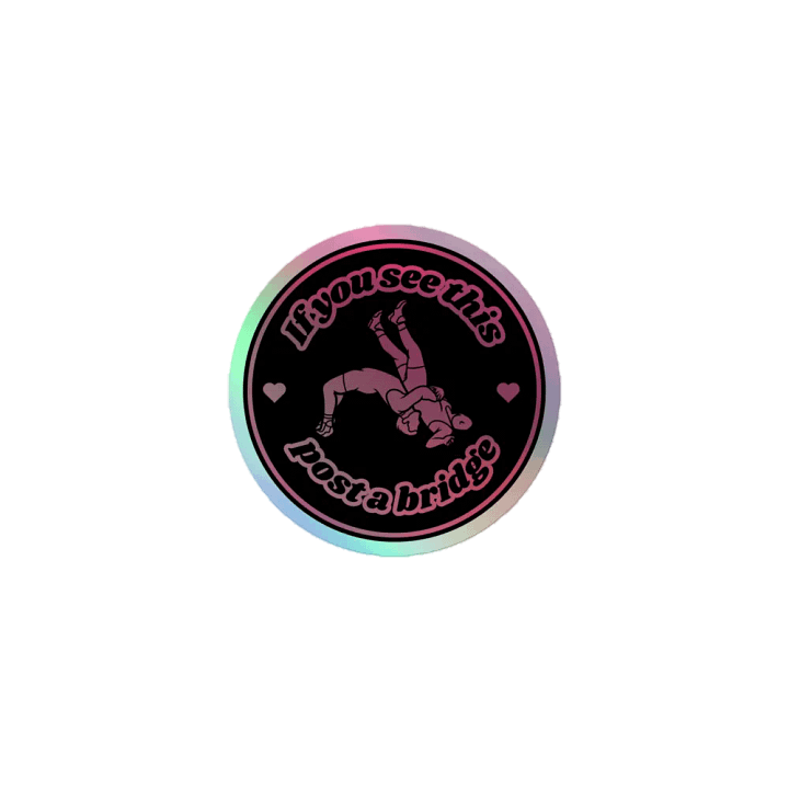 Post a Bridge Holo Sticker product image (1)