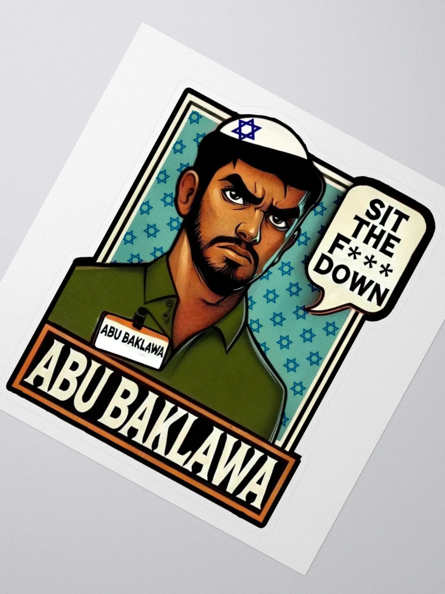 Abu Baklawa Sticker product image (8)
