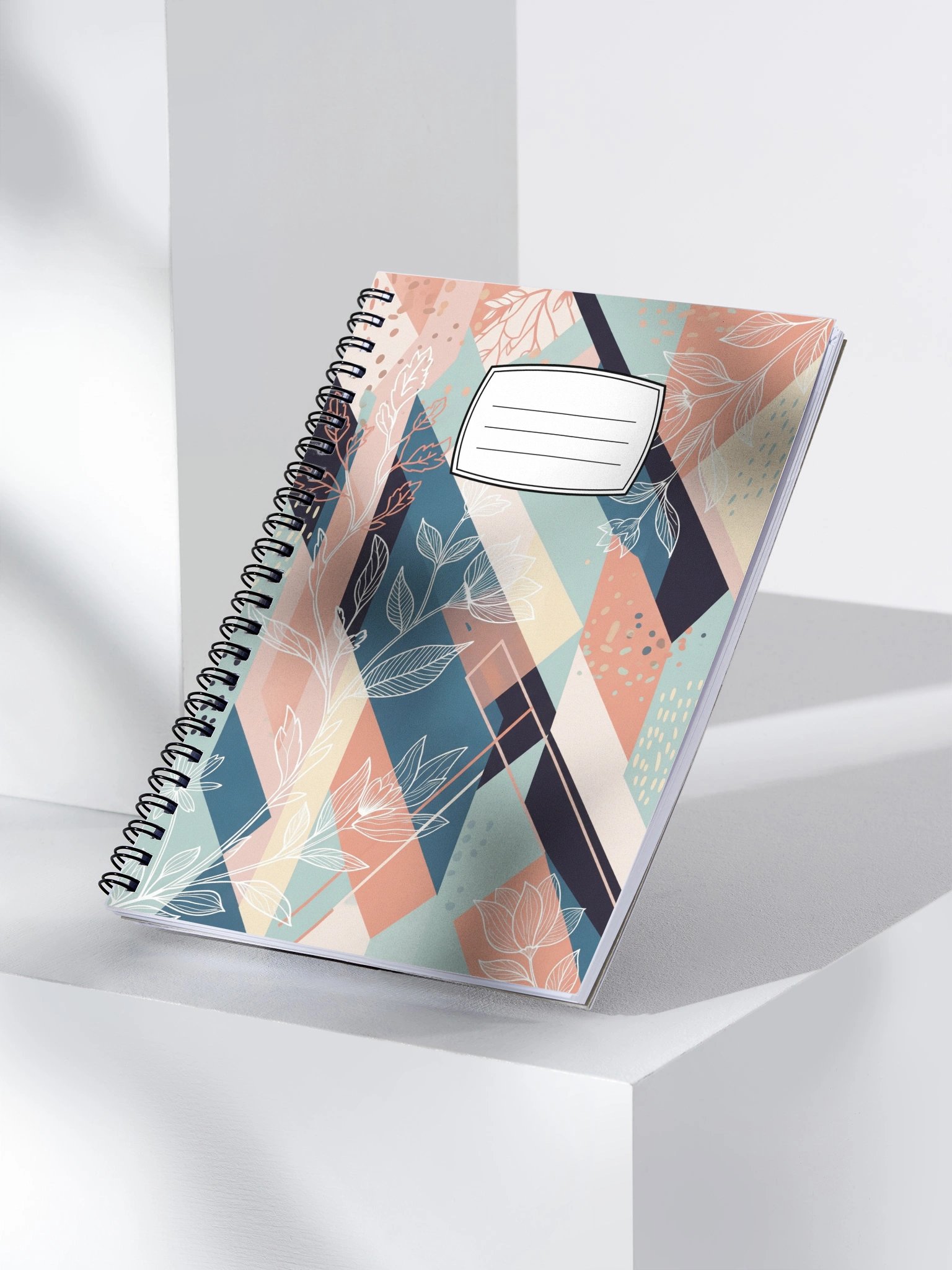 Flourish & Create: Botanical Harmony Spiral Notebook product image (1)