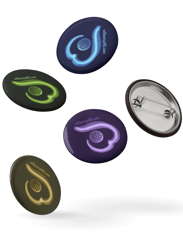 WILLOWISP Button Pins (Color Collection) product image (4)