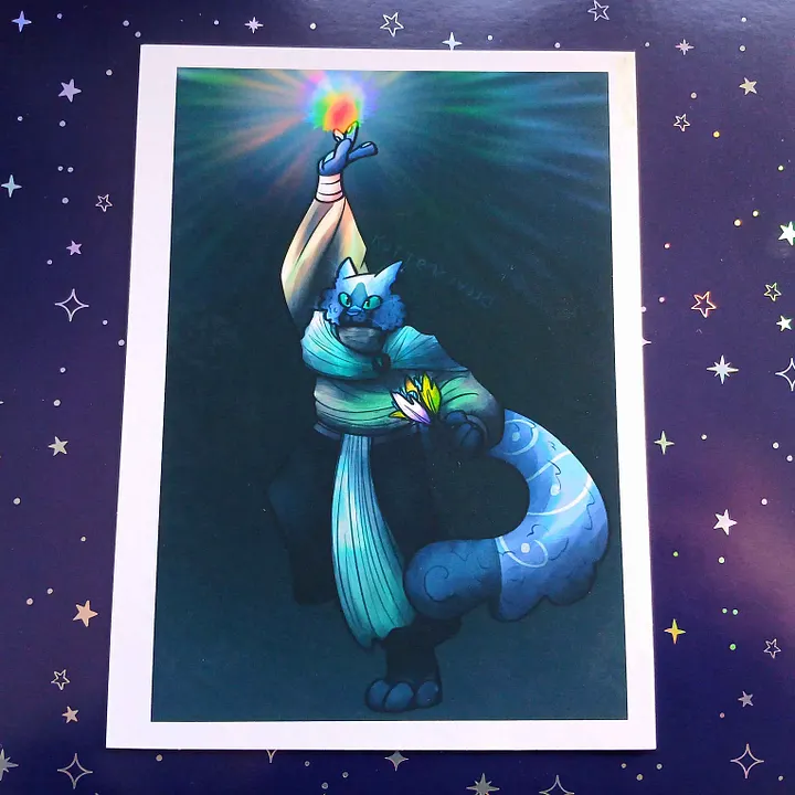 "Spellcasting" art print product image (1)