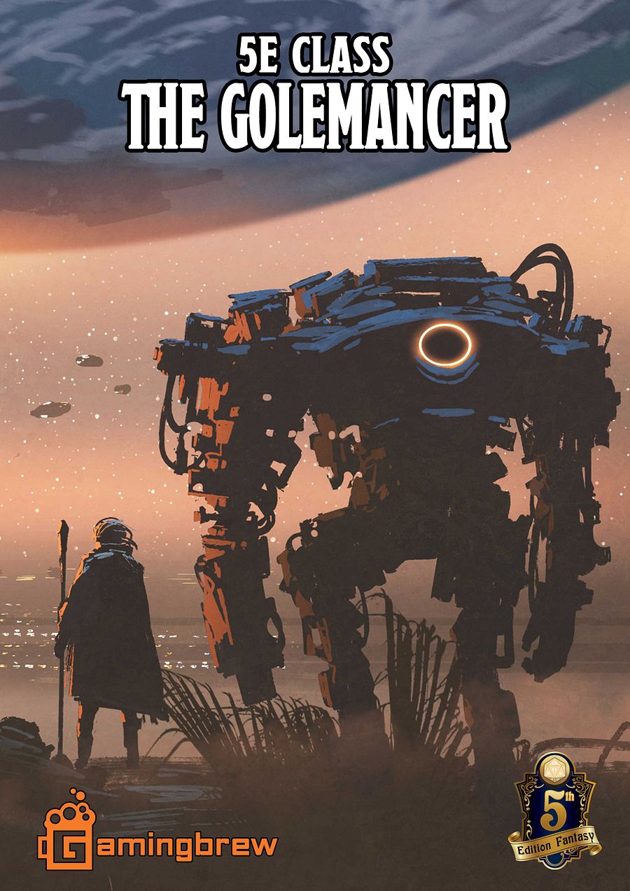 Golemancer 5E Class (PDF) product image (1)