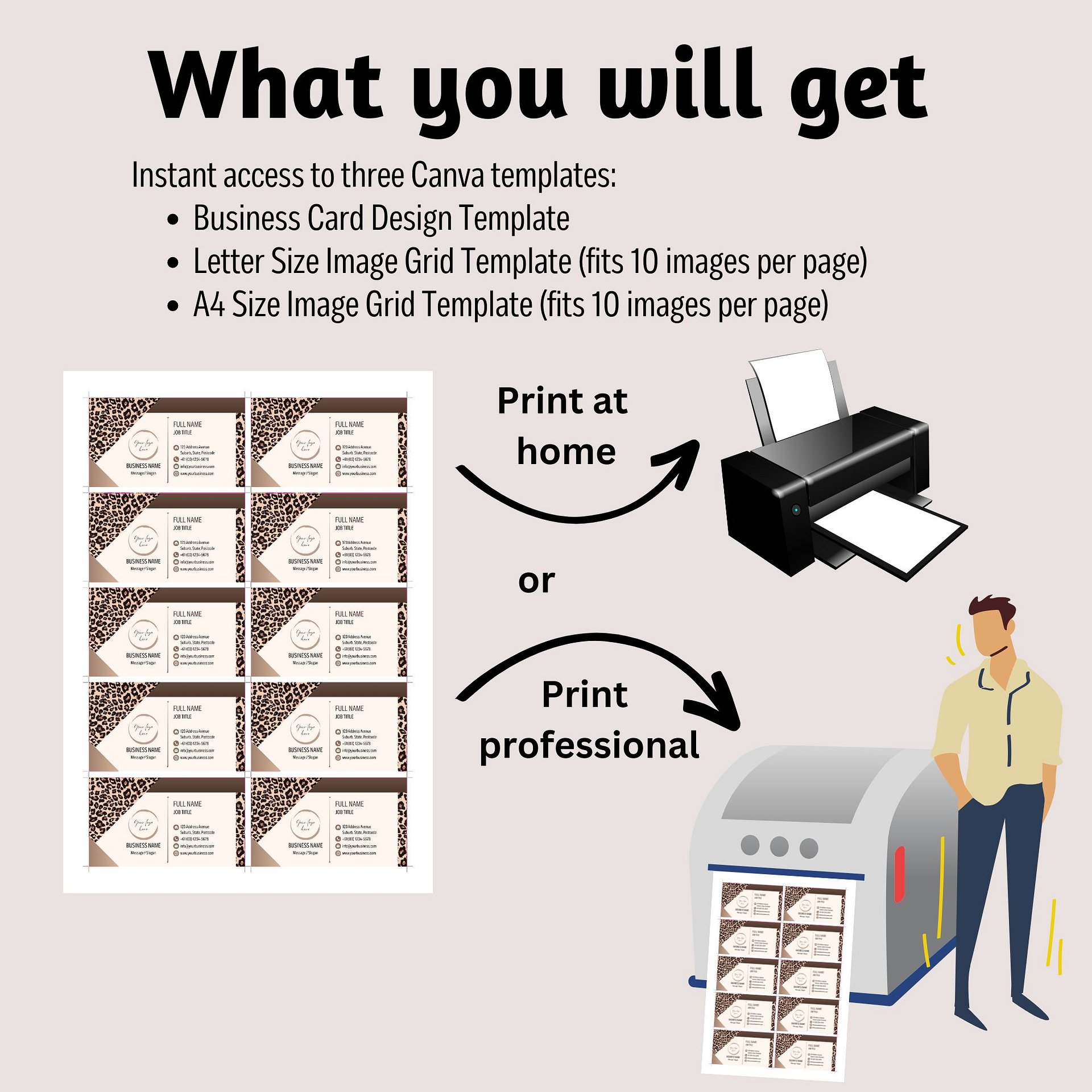 Leopard - Business Card Template product image (5)