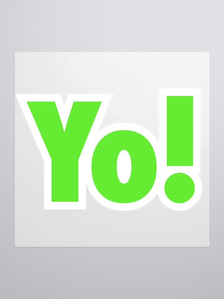 Yo! Sticker product image (1)