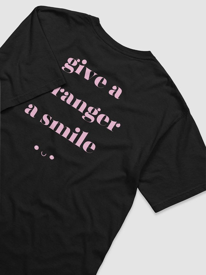 Give a Stranger a Smile Black Tee product image (1)