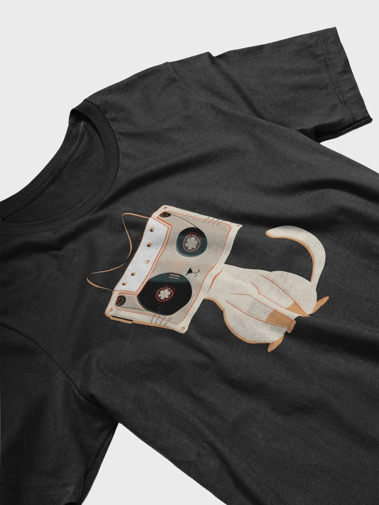 Cassette Tape B Lightweight Unisex T-Shirt product image (3)