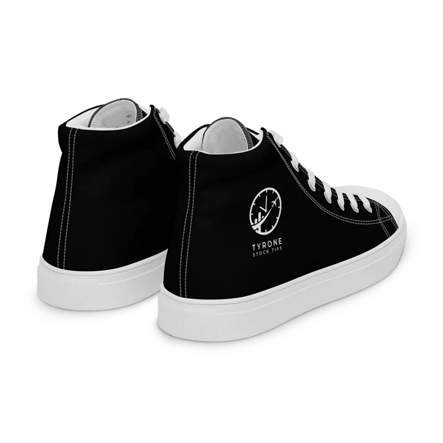 Black Classic Canvas High Tops product image (7)