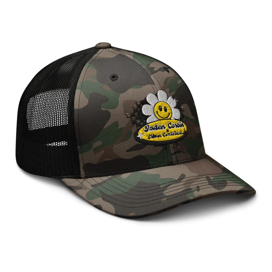 NEVER COMFORTABLE CAMO-HAT - V.SMILEY product image (7)