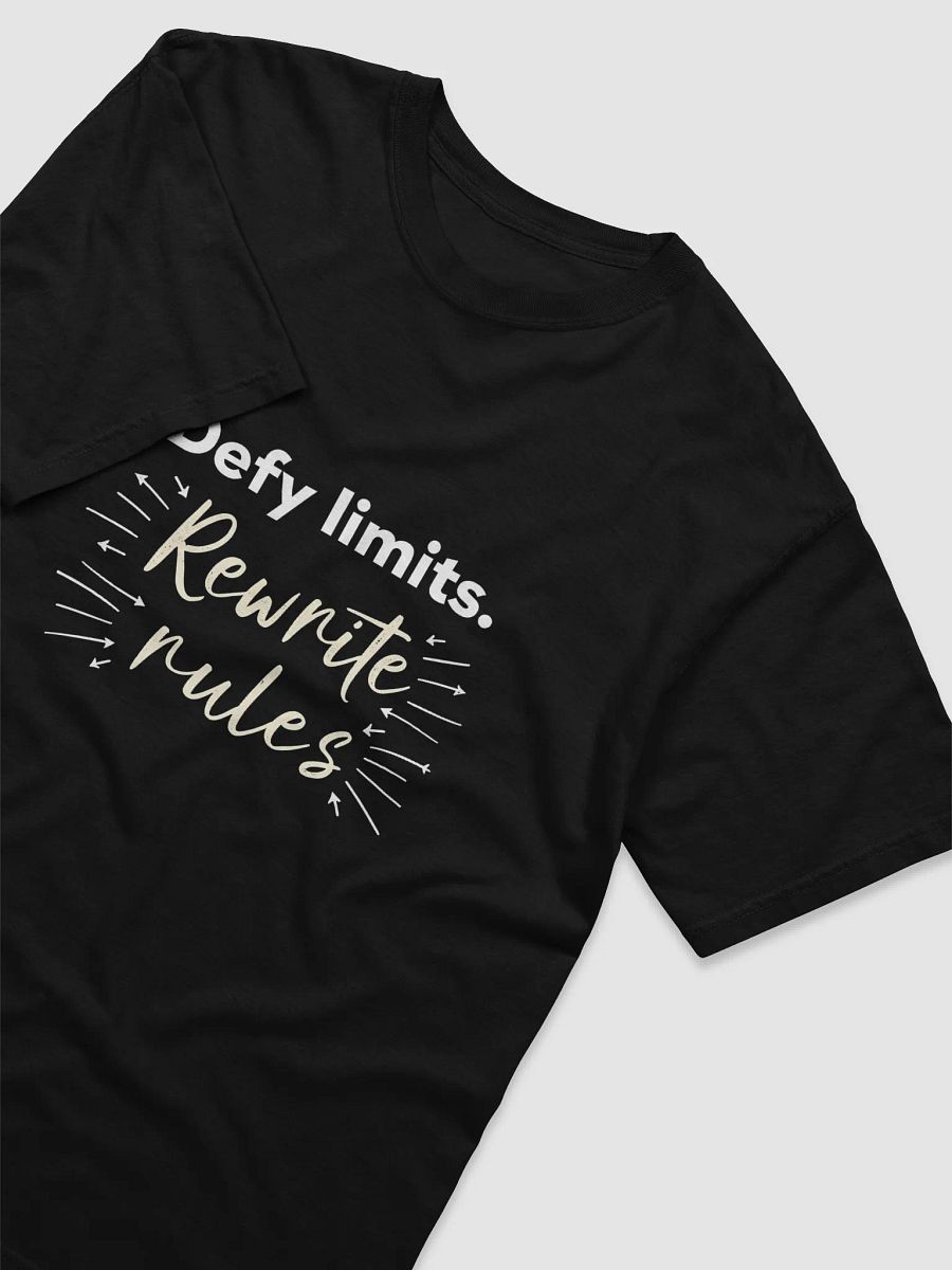 Unlock Your Inner Power with Emma Watson’s Inspiring Mantra: Defy Limits. Rewrite Rules. - Empower Your Life with This Exclusive T-Shirt product image (3)