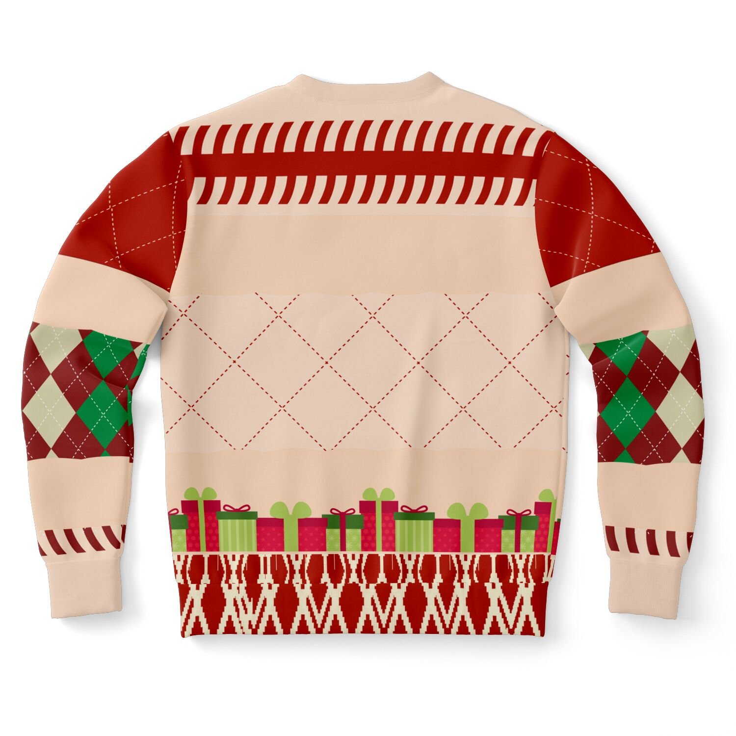 “Let’s Get Elfed Up” Funny Ugly Christmas Sweatshirt | Hilarious Elf Holiday Jumper | Drinking Humor Party Outfit product image (10)