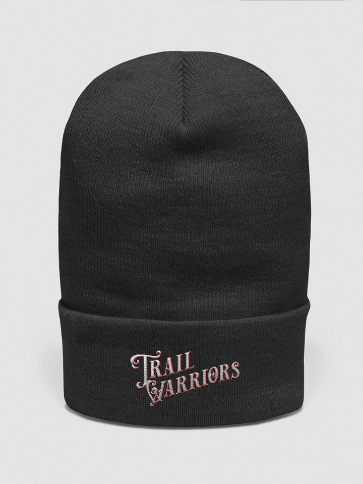 Red w/ Gradient Classic Trail Warriors Emblem Beanie product image (3)