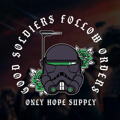 “Good Soldiers Follow Orders”💥
The Imperial Crosshair and Crosshair S1 tees are in stock now!

#onlyhopesupplyco
