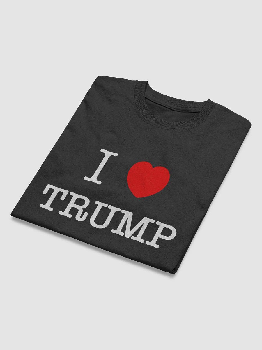 I Love Trump Black T Shirt product image (4)