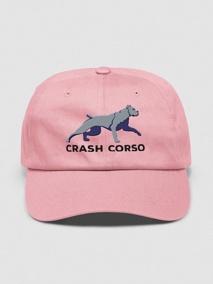 Crash Corso Classic Dad Hat(Embroidered) of a Cane Corso(Blue) product image (25)