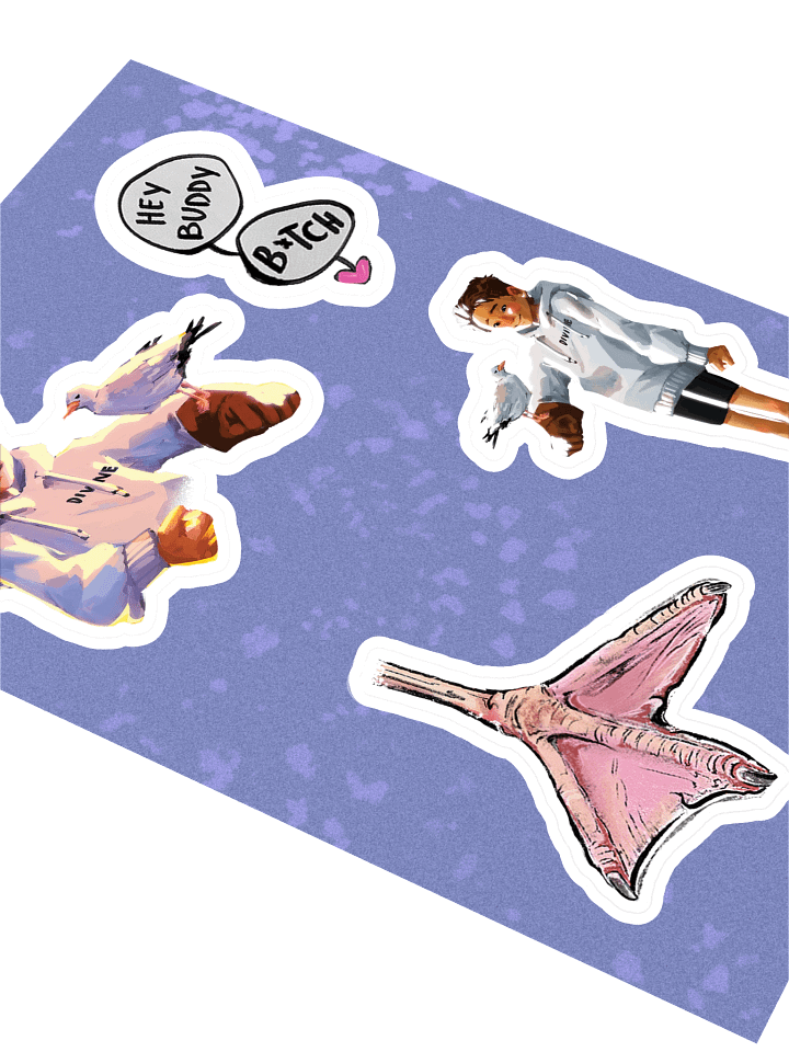 Little Buddy Sticker Pack! product image (2)