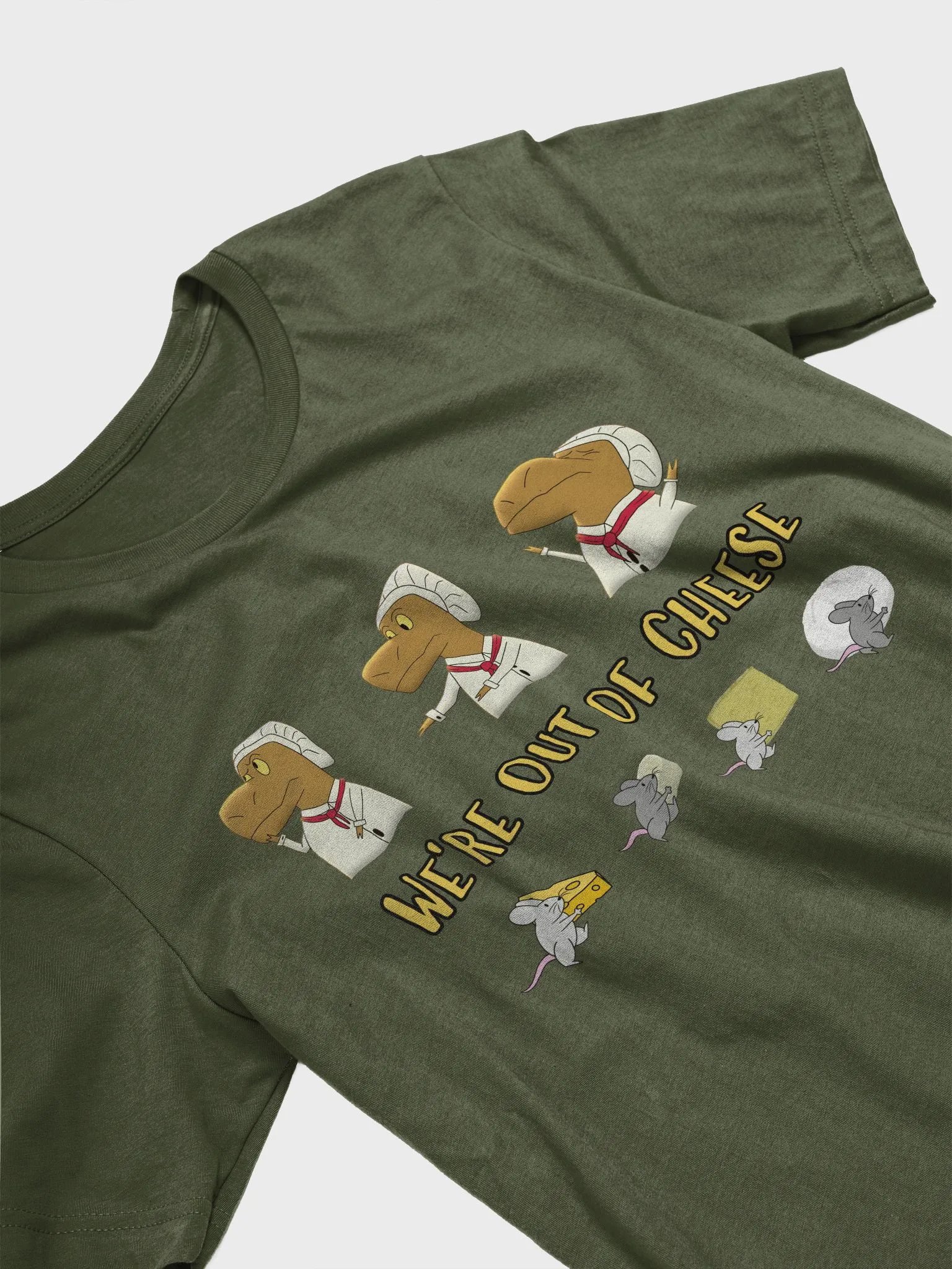 We're Out of Cheese Supersoft Premium T-Shirt product image (3)