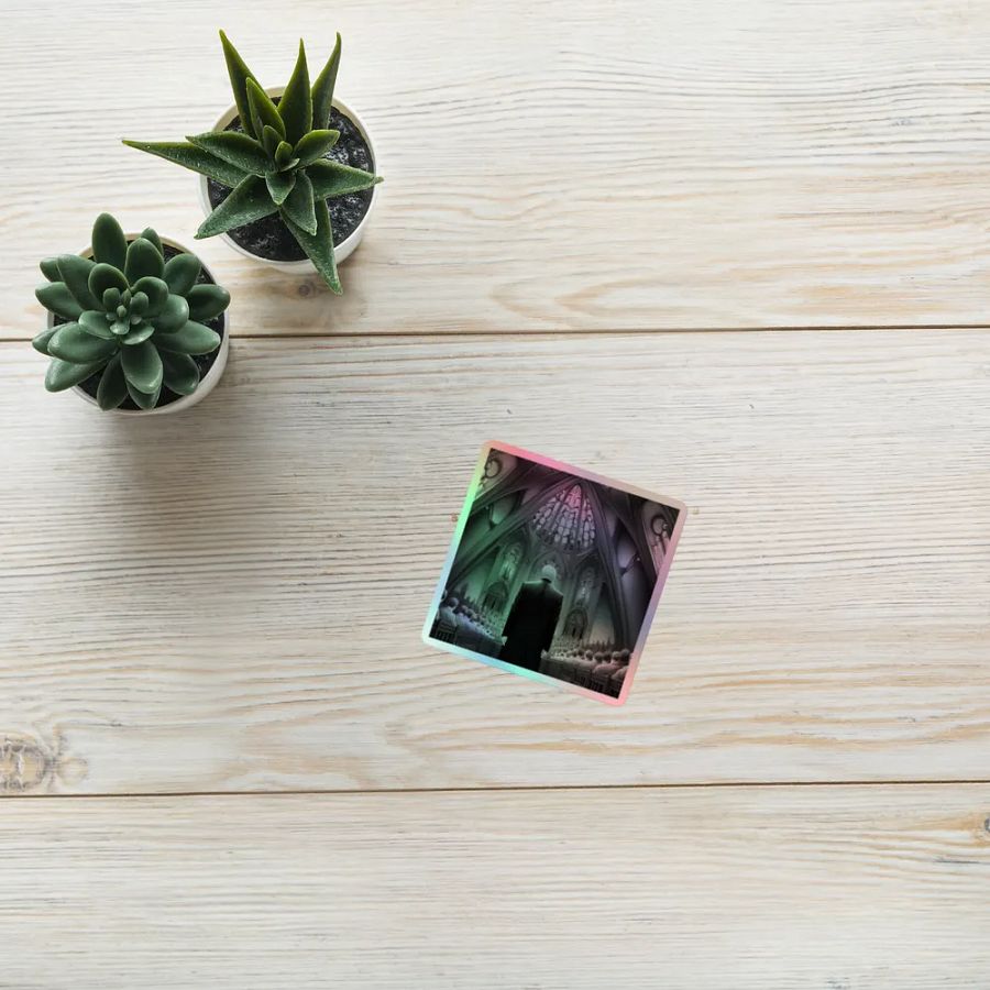 Within these Halls Holographic Sticker product image (8)