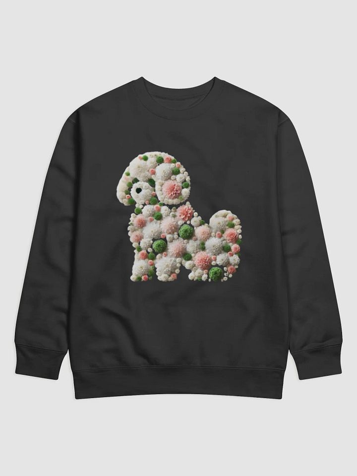 Poodlicious Floral Sweatshirt product image (1)