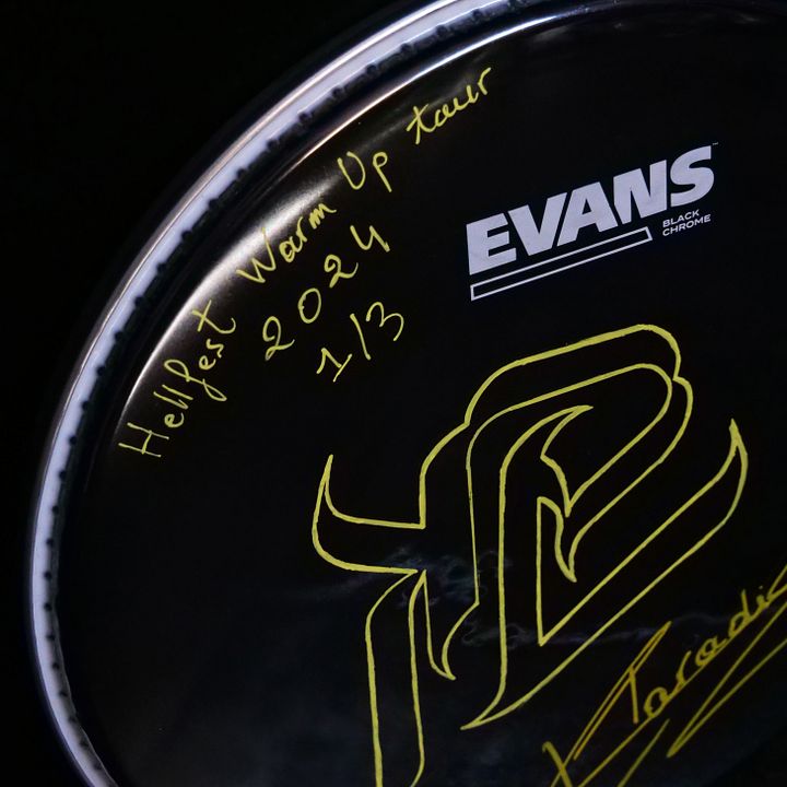 Warm Up Hellfest - KPV - Collector Drumhead ! 10