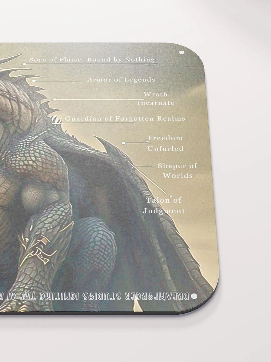 Draco Realms: Titan of the Ancient Flame Mouse Pad product image (5)