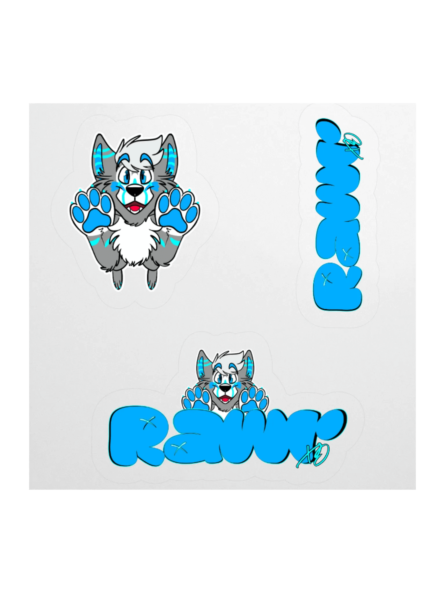 Rawr Stickers product image (1)