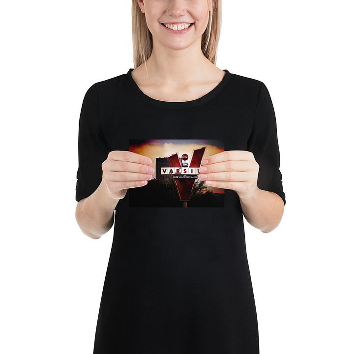 The Varsity – Landmark Atlanta Matte Poster product image (2)