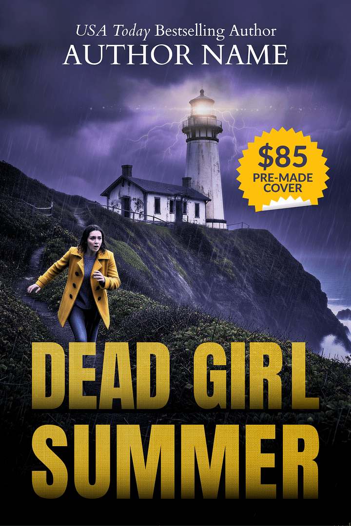 Dead Girl Summer – Premade Suspense Book Cover product image (1)