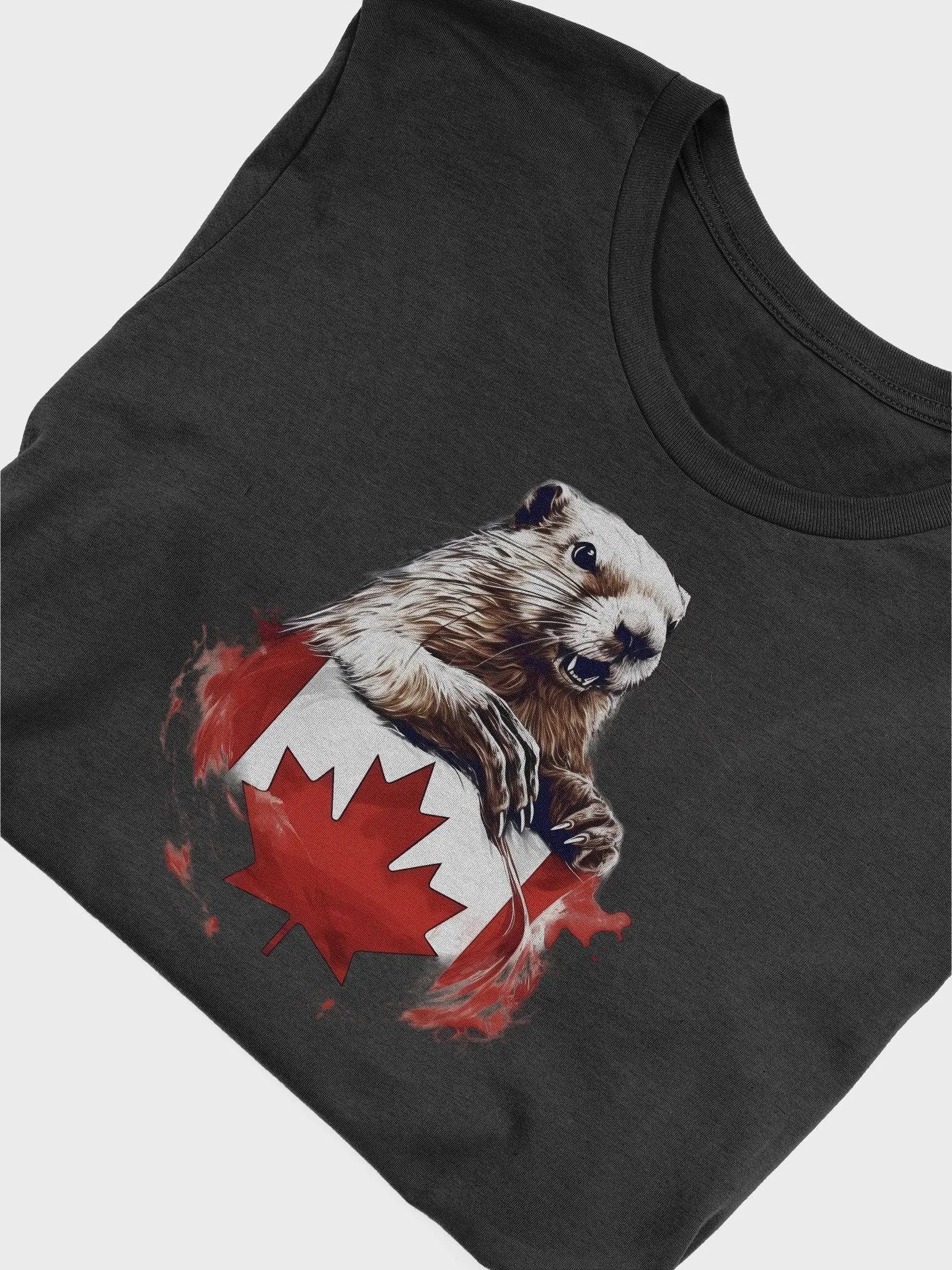 Proud Beaver Pose T-Shirt (Bella+Canvas Supersoft) product image (5)