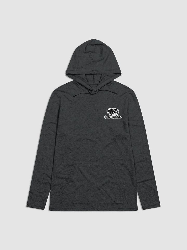 BUSY-BRAINED) (sm. bubble design) printed unisex lightweight hoodie product image (2)