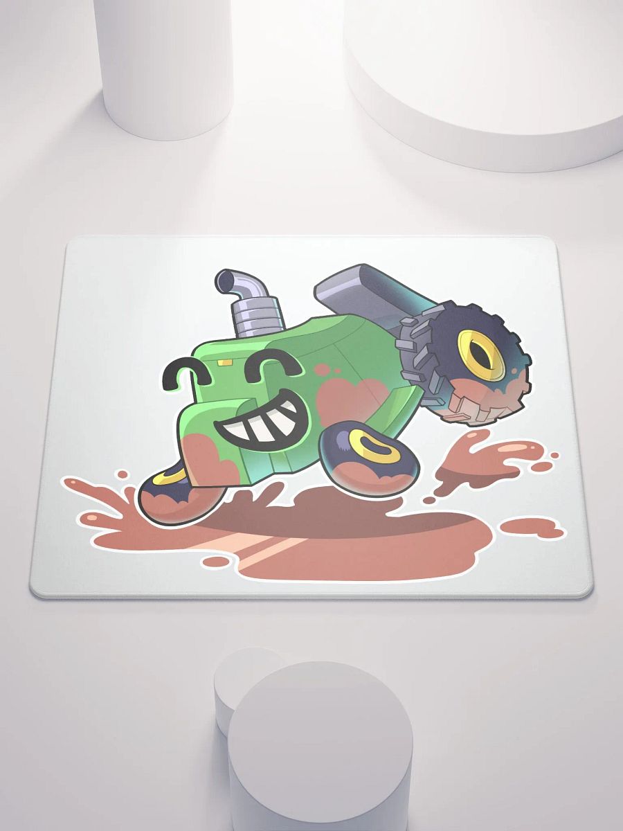 Tracty Playing in Mud - Gaming Mousepad product image (1)