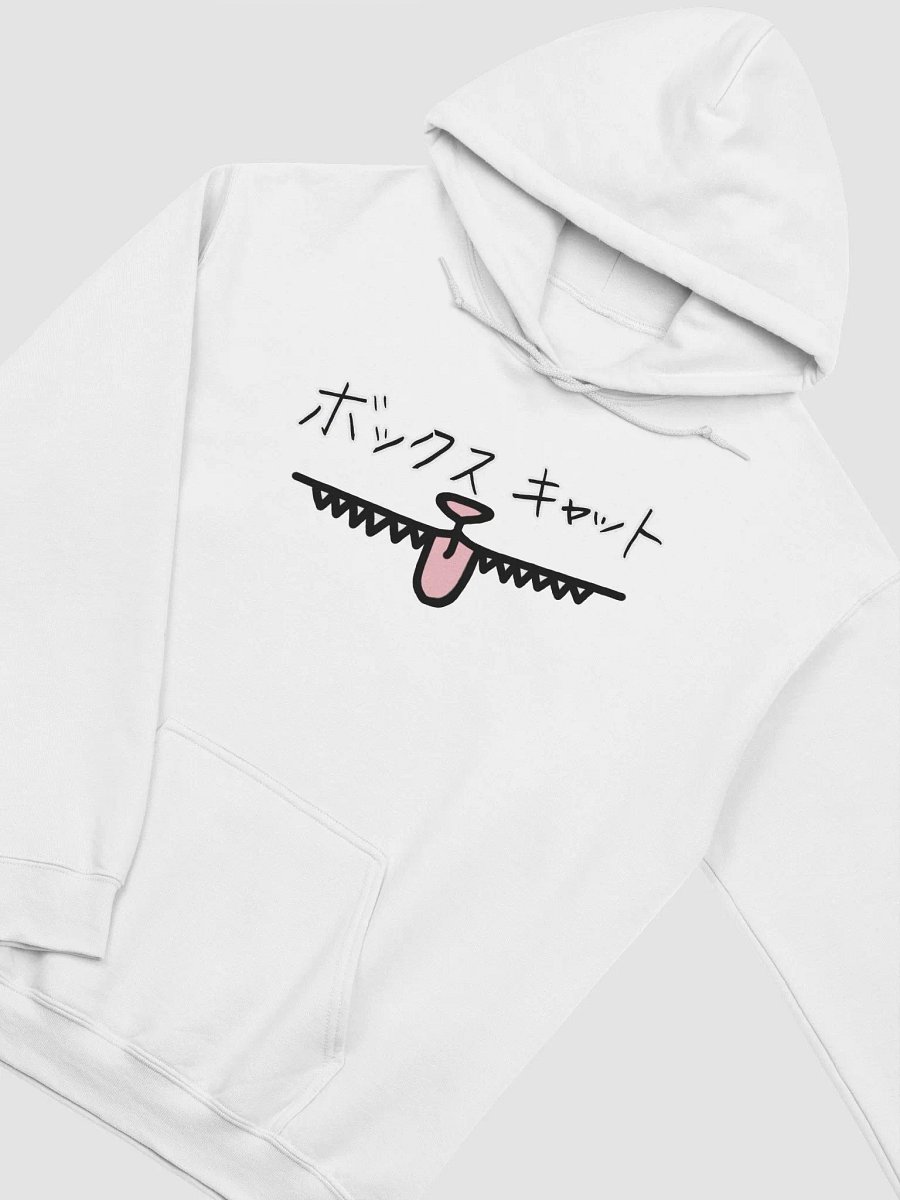 白 Shiroki Hollow Yakuza Boxcat Classic Hoodie // Drop 001 product image (6)