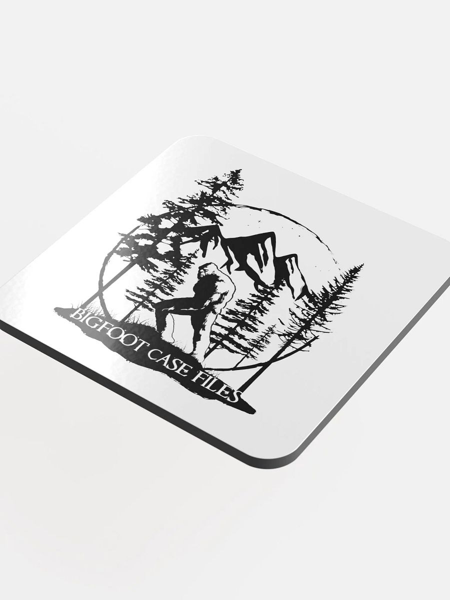 BIGFOOT CASE FILES BLACK LOGO COASTERS product image (4)