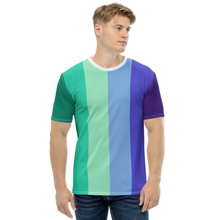 Gay Men's Pride Flag - All-Over Print T-Shirt product image (2)