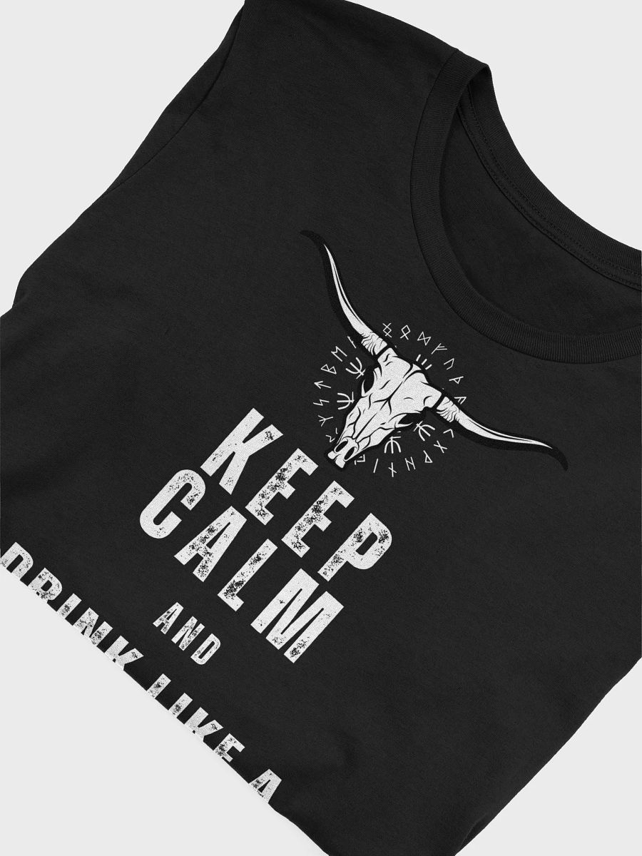 Deep Mind Longhorn Skull T-Shirt product image (20)