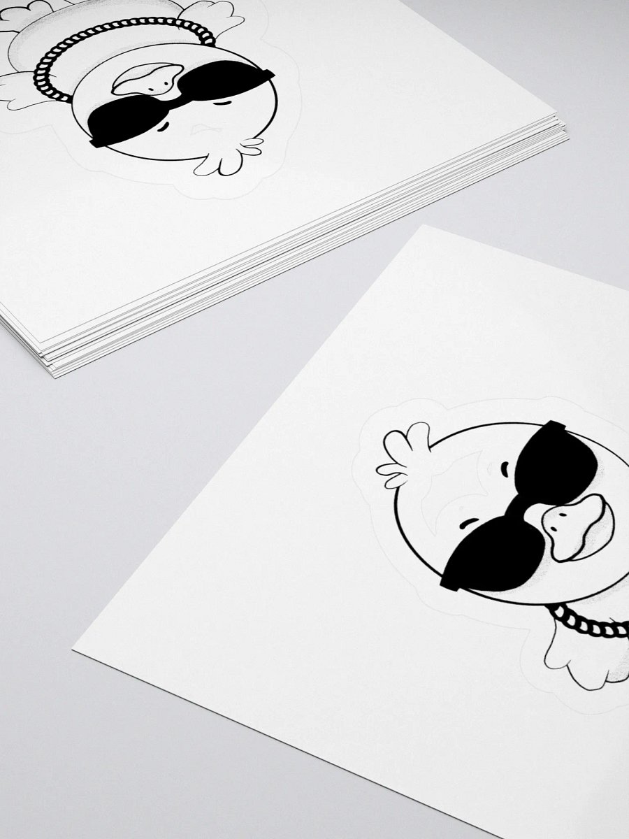 Too Cool For the Pond Kiss Cut Stickers product image (10)