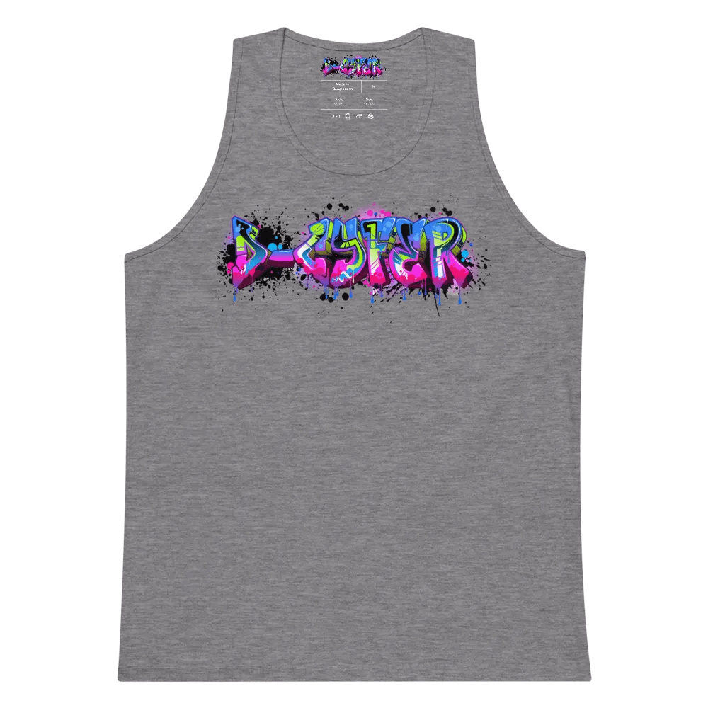 D-cyfer Logo Graffiti Men's Tank Top product image (65)