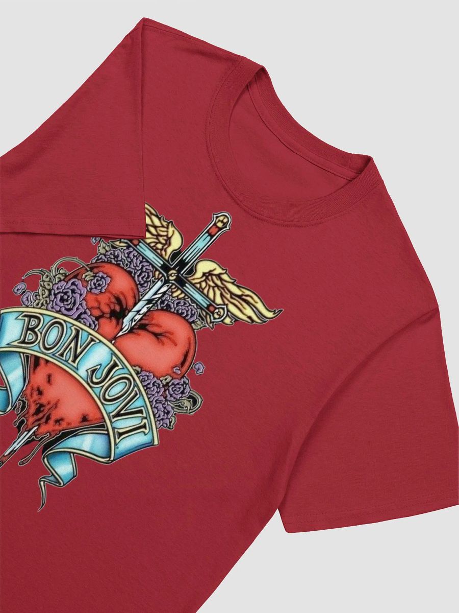 BON JOVI Winged Heart Sword T-Shirt product image (2)