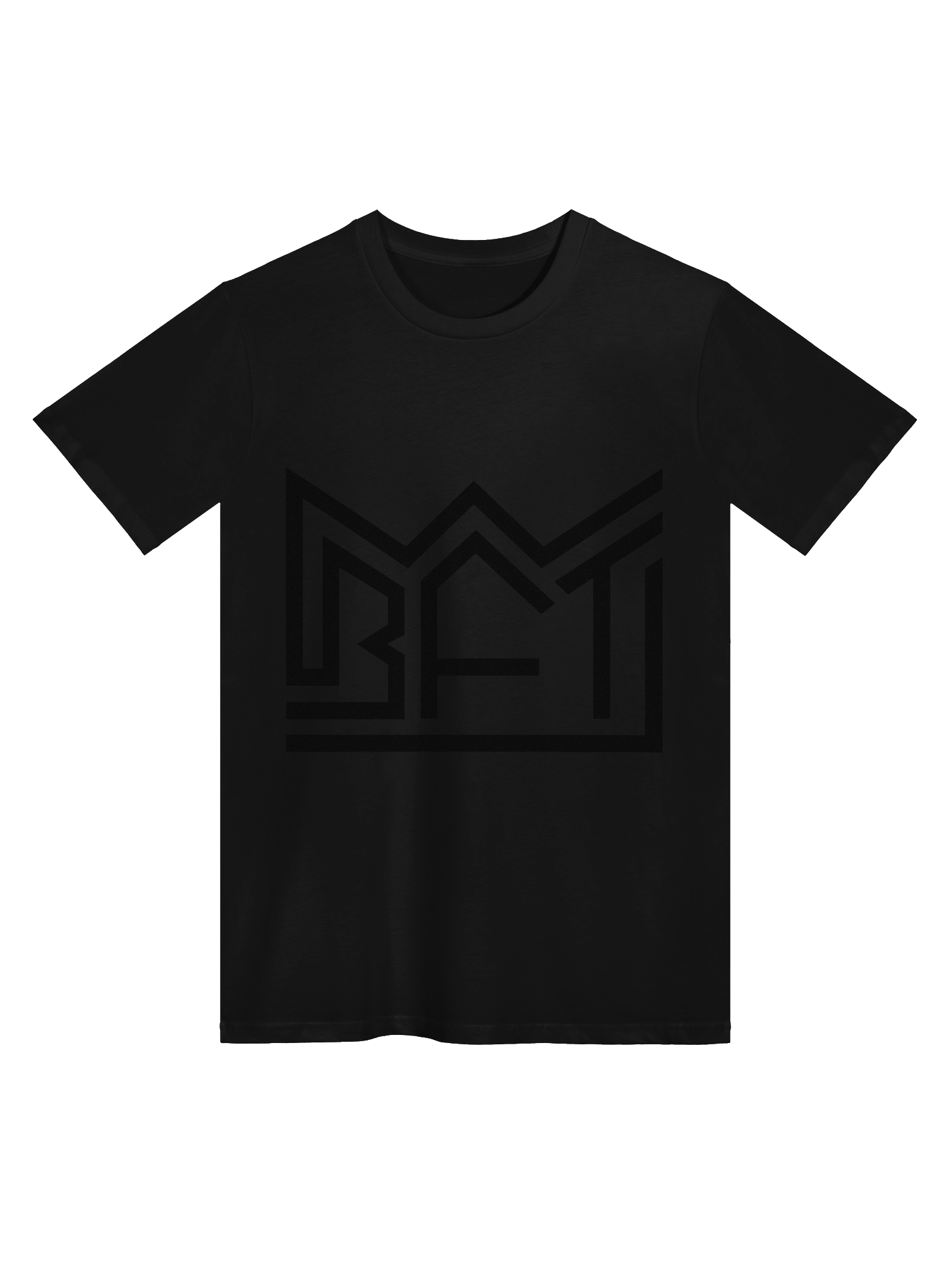 Inspired by Tyler Black T-Shirt With Black Logo product image (1)