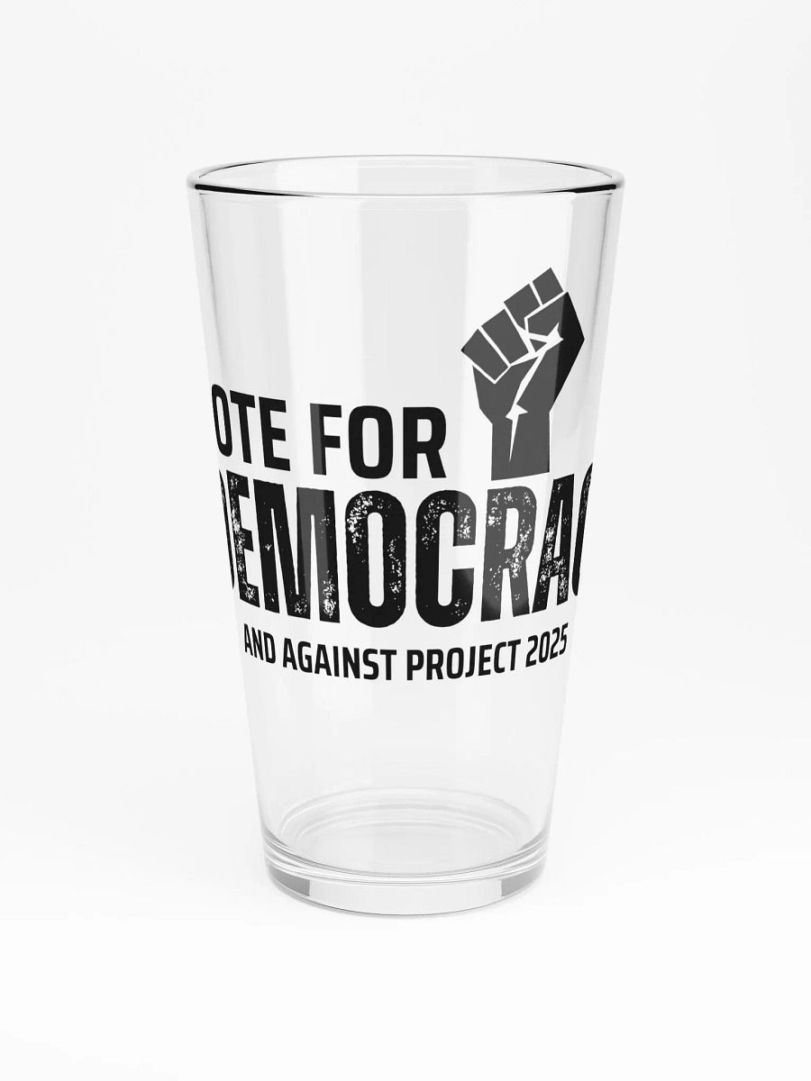 Pris-Vote For Democracy- Shaker Pint Glass product image (3)