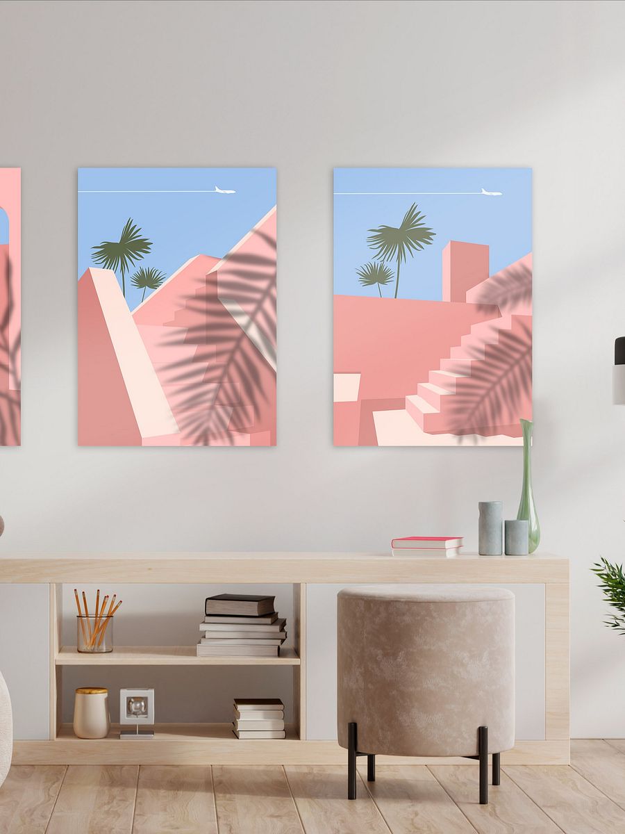 Boho travel art. Morocco poster #3 — boho travel poster product image (2)