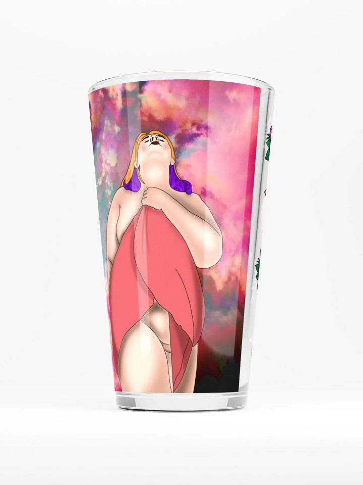 Witness The Thiccness Pint Glass product image (2)