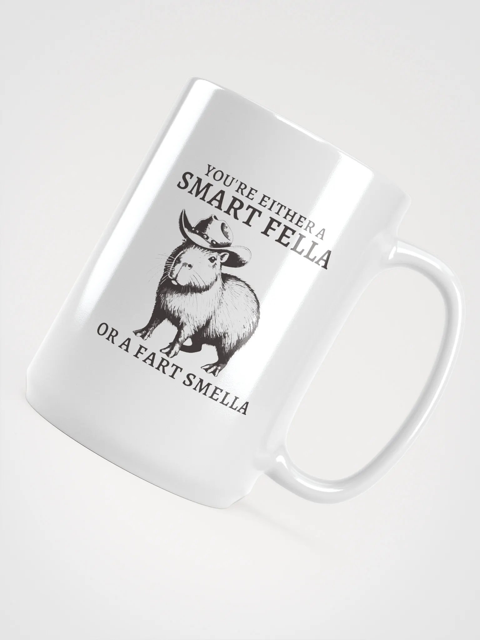 Cowboy Capybara Mug product image (4)