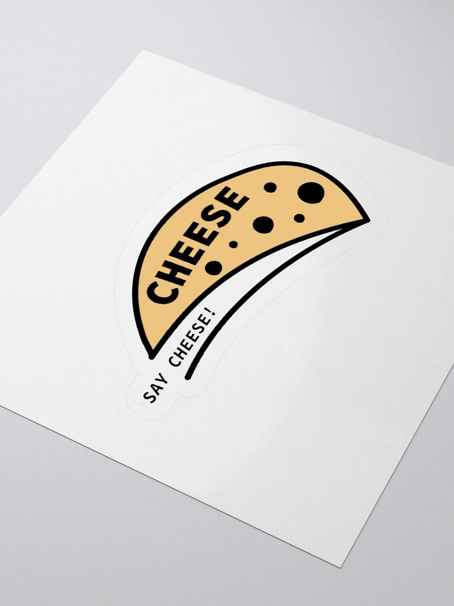 Say Cheese Kiss Cut Stickers product image (8)